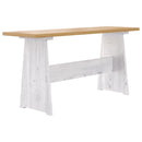 Eettafel Met Bankje Reine Massief Grenenhout
