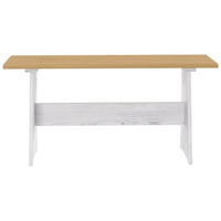 Eettafel Met Bankje Reine Massief Grenenhout