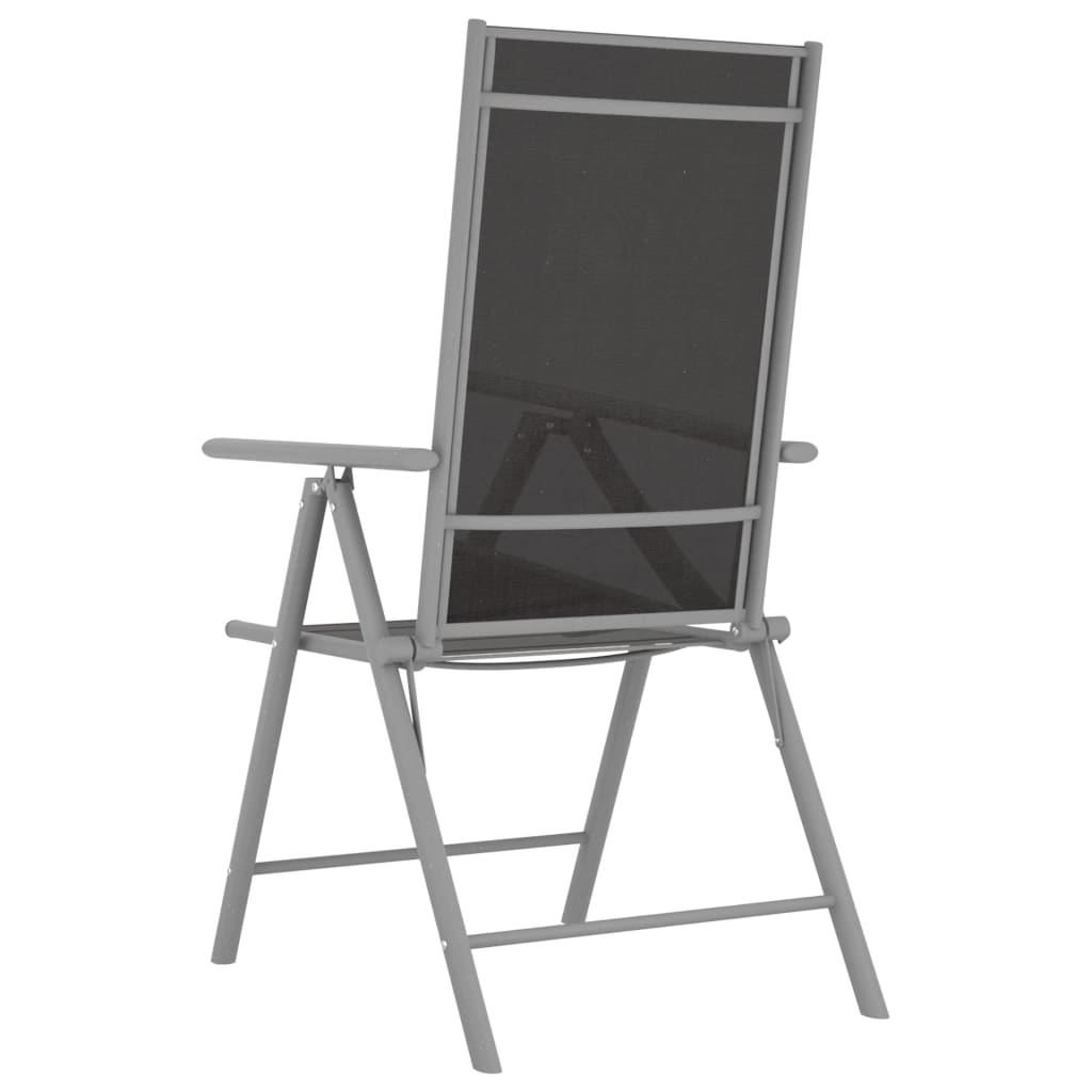 5-Delige Tuinset Aluminium Kleurig En Zwart