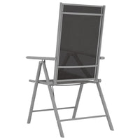 5-Delige Tuinset Aluminium Kleurig En Zwart