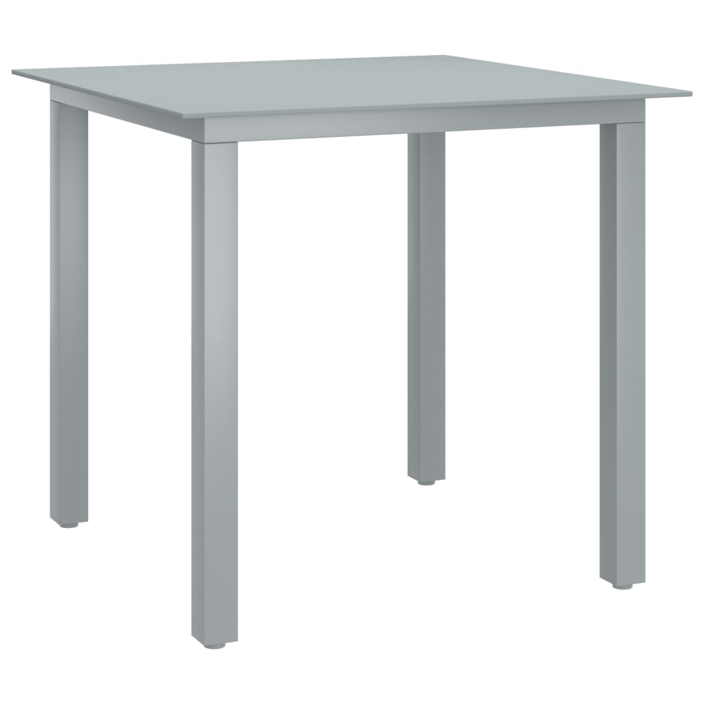 5-Delige Tuinset Aluminium Kleurig En Zwart