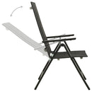 7-Delige Tuinset Aluminium Antracietkleurig