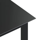 7-Delige Tuinset Aluminium Antracietkleurig