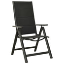 7-Delige Tuinset Aluminium Antracietkleurig