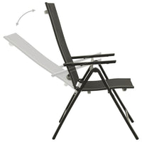 9-Delige Tuinset Aluminium Antracietkleurig