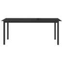 9-Delige Tuinset Aluminium Antracietkleurig