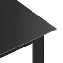 9-Delige Tuinset Aluminium Antracietkleurig
