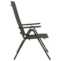 9-Delige Tuinset Aluminium Antracietkleurig