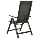 9-Delige Tuinset Aluminium Antracietkleurig