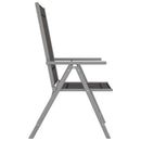 5-Delige Tuinset Aluminium En Textileen Kleurig