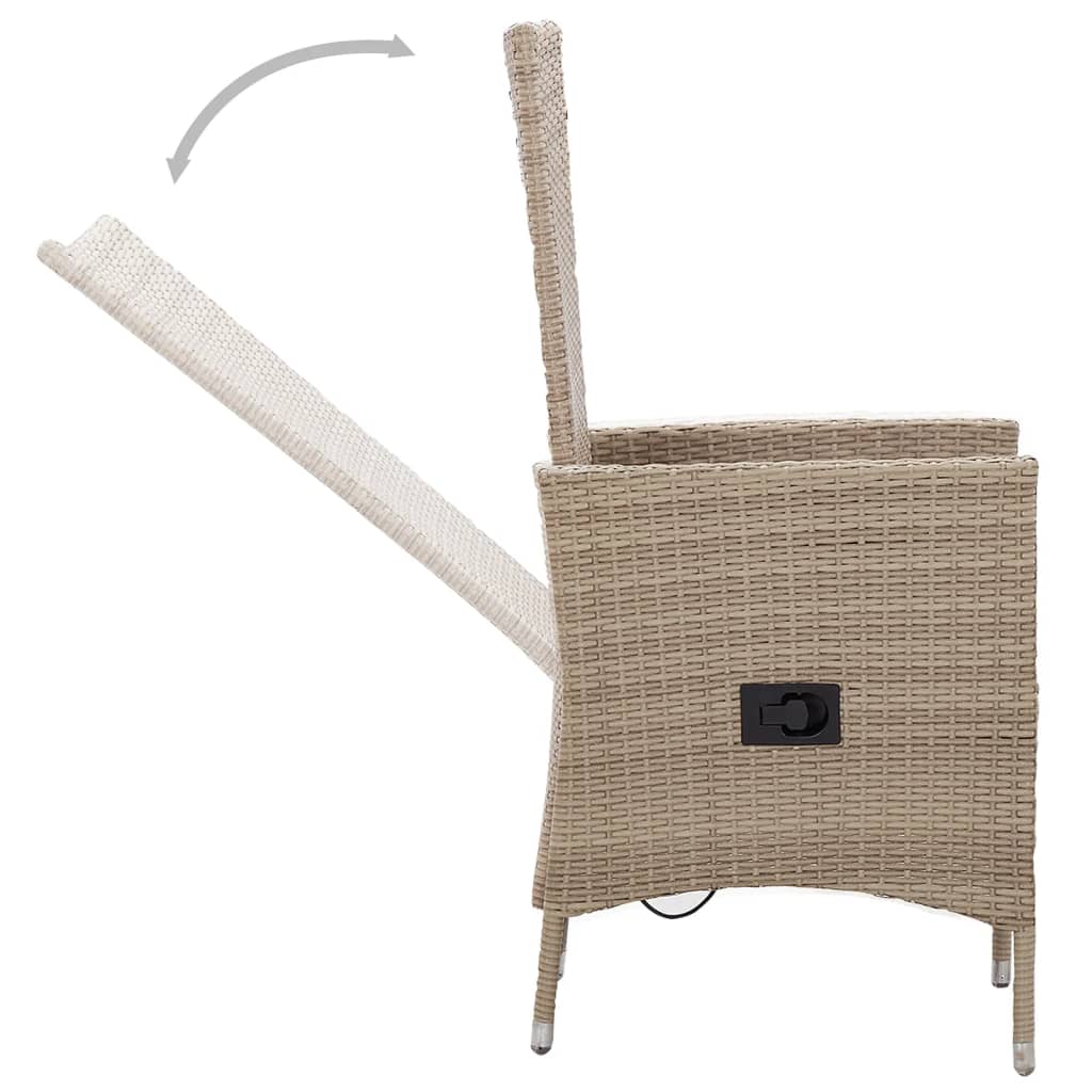 5-Delige Tuinset Beige