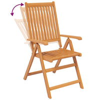 9-Delige Tuinset Massief Acaciahout 160-240 Cm