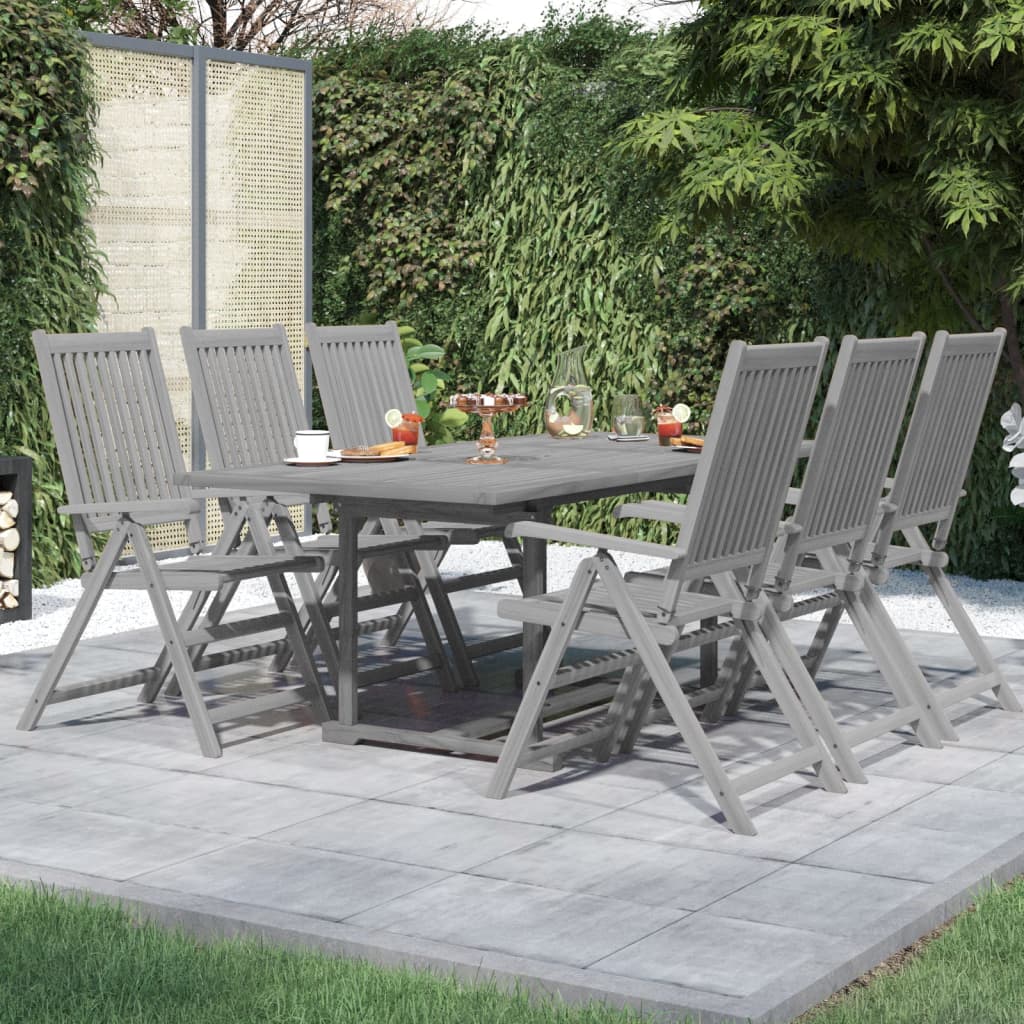7-Delige Tuinset Massief Acaciahout
