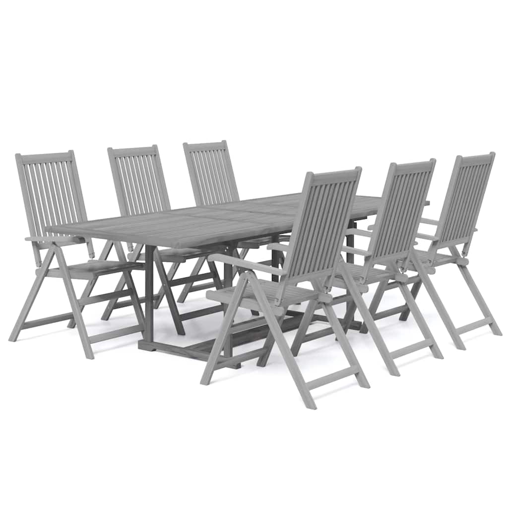 7-Delige Tuinset Massief Acaciahout