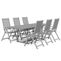 7-Delige Tuinset Massief Acaciahout