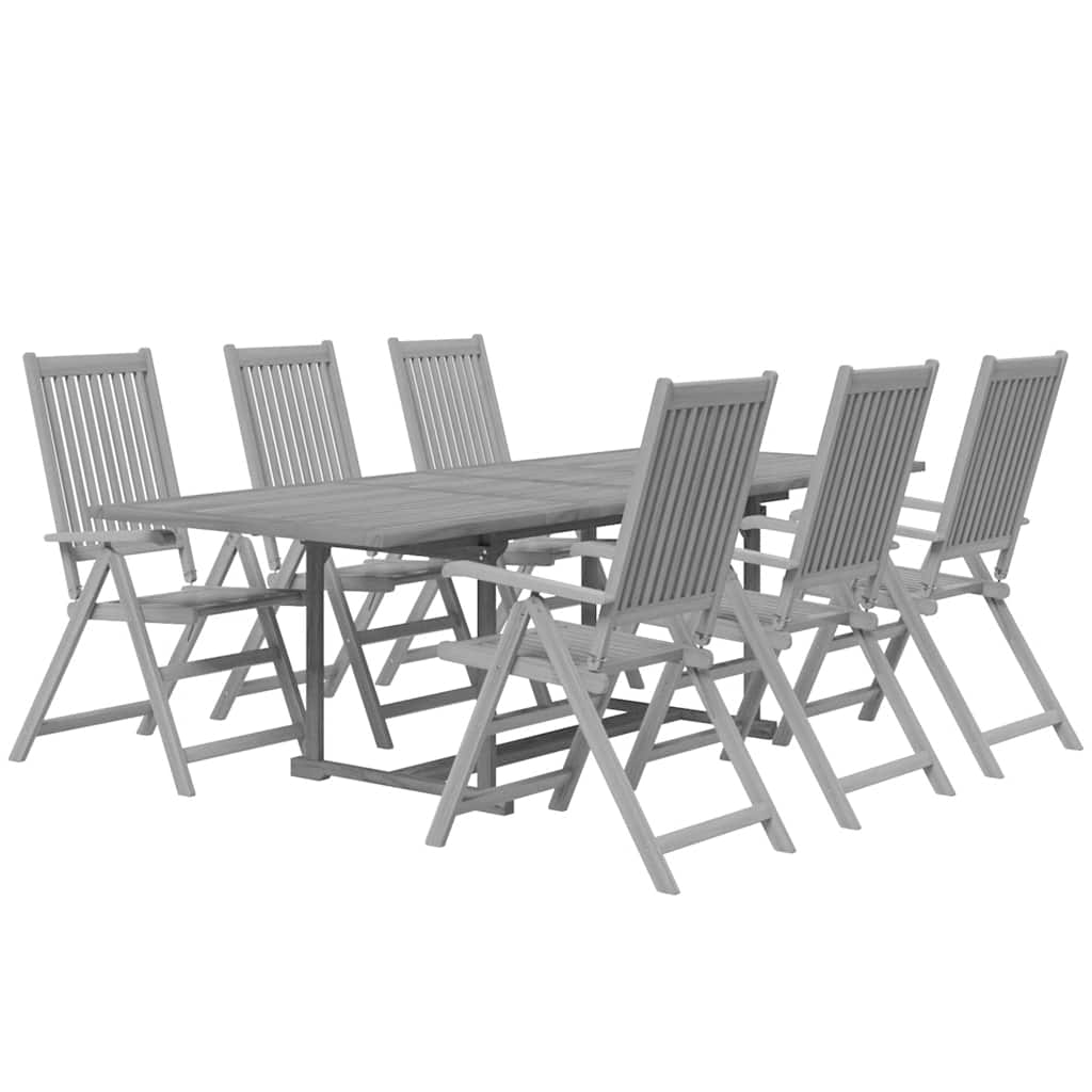 7-Delige Tuinset Massief Acaciahout