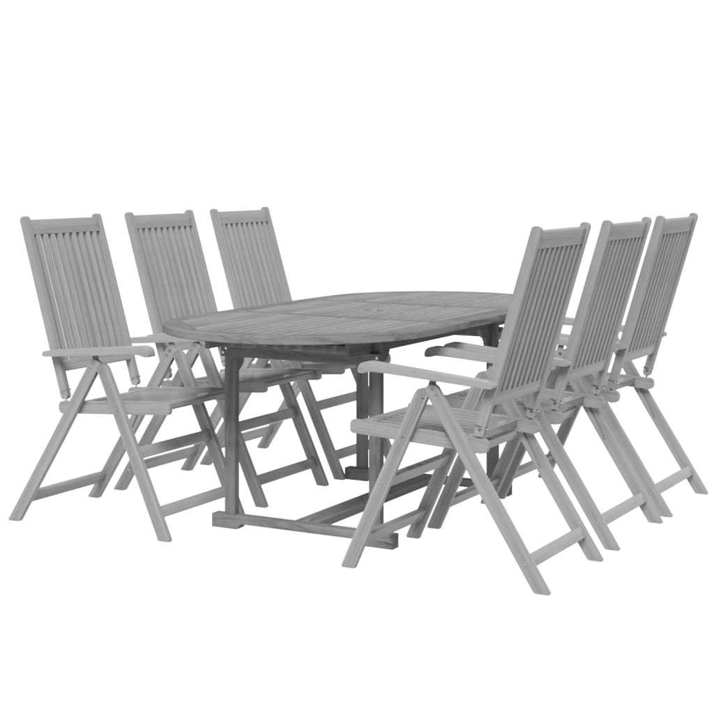 7-Delige Tuinset Massief Acaciahout