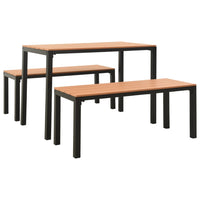 3-Delige Tuinset Staal En Hkc