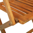 9-Delige Tuinset 220X90X75 Cm Massief Acaciahout