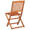 11-Delige Tuinset 220X90X75 Cm Massief Acaciahout
