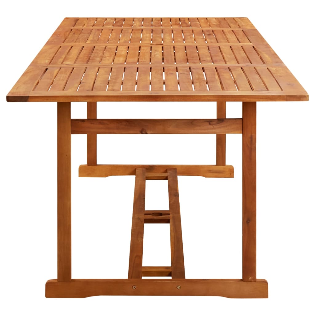 11-Delige Tuinset 220X90X75 Cm Massief Acaciahout