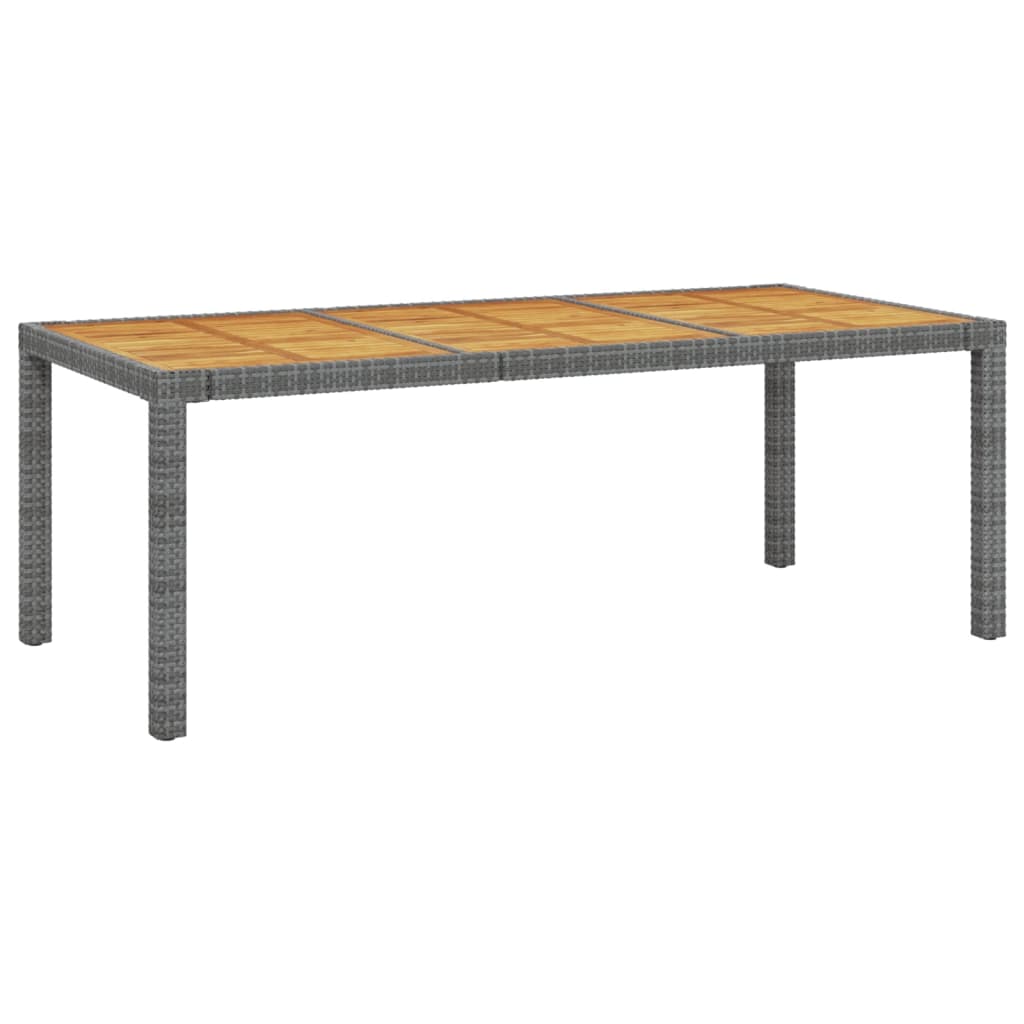 7-Delige Tuinset Met Kussens Poly Rattan