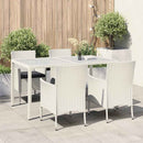 7-Delige Tuinset Met Kussens Poly Rattan