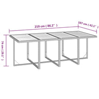 13-Delige Tuinset Met Kussens Poly Rattan Beige En Crèmewit