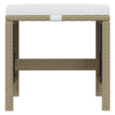 15-Delige Tuinset Met Kussens Poly Rattan
