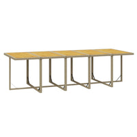 15-Delige Tuinset Met Kussens Poly Rattan