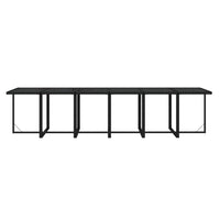 13-Delige Tuinset Met Kussens Poly Rattan