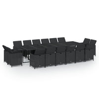 Tuinset Met Kussens Poly Rattan