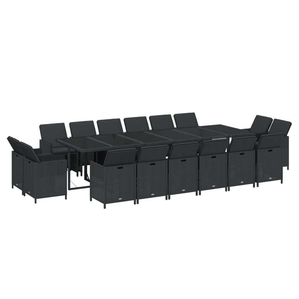 Tuinset Met Kussens Poly Rattan