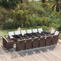 Tuinset Met Kussens Poly Rattan