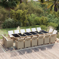 Tuinset Met Kussens Poly Rattan