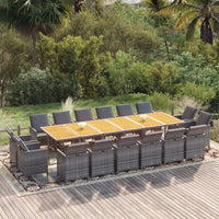 Tuinset Met Kussens Poly Rattan