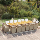 Tuinset Met Kussens Poly Rattan