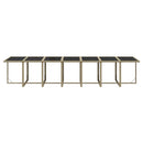 19-Delige Tuinset Met Kussens Poly Rattan