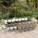 19-Delige Tuinset Met Kussens Poly Rattan