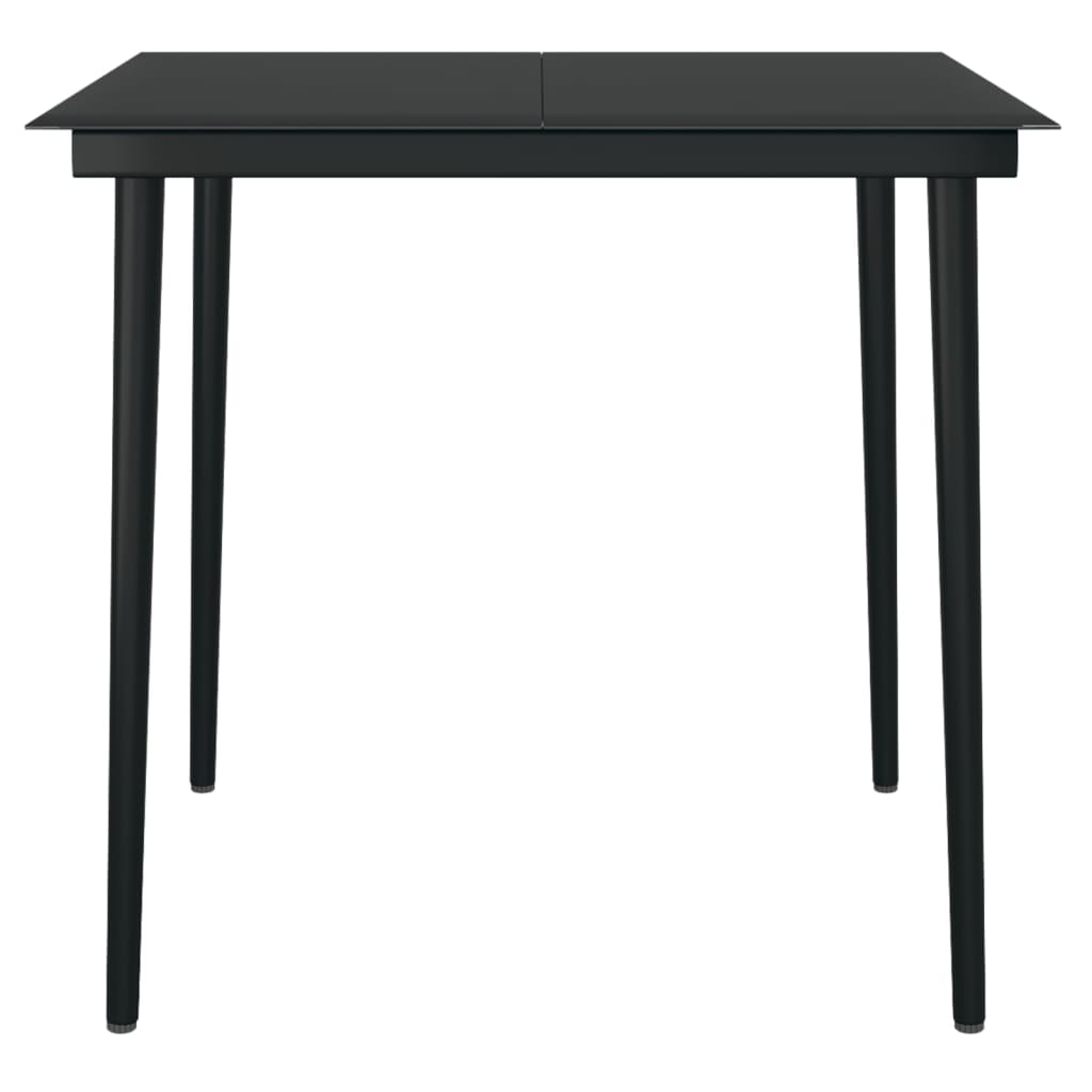 5-Delige Tuinset Zwart