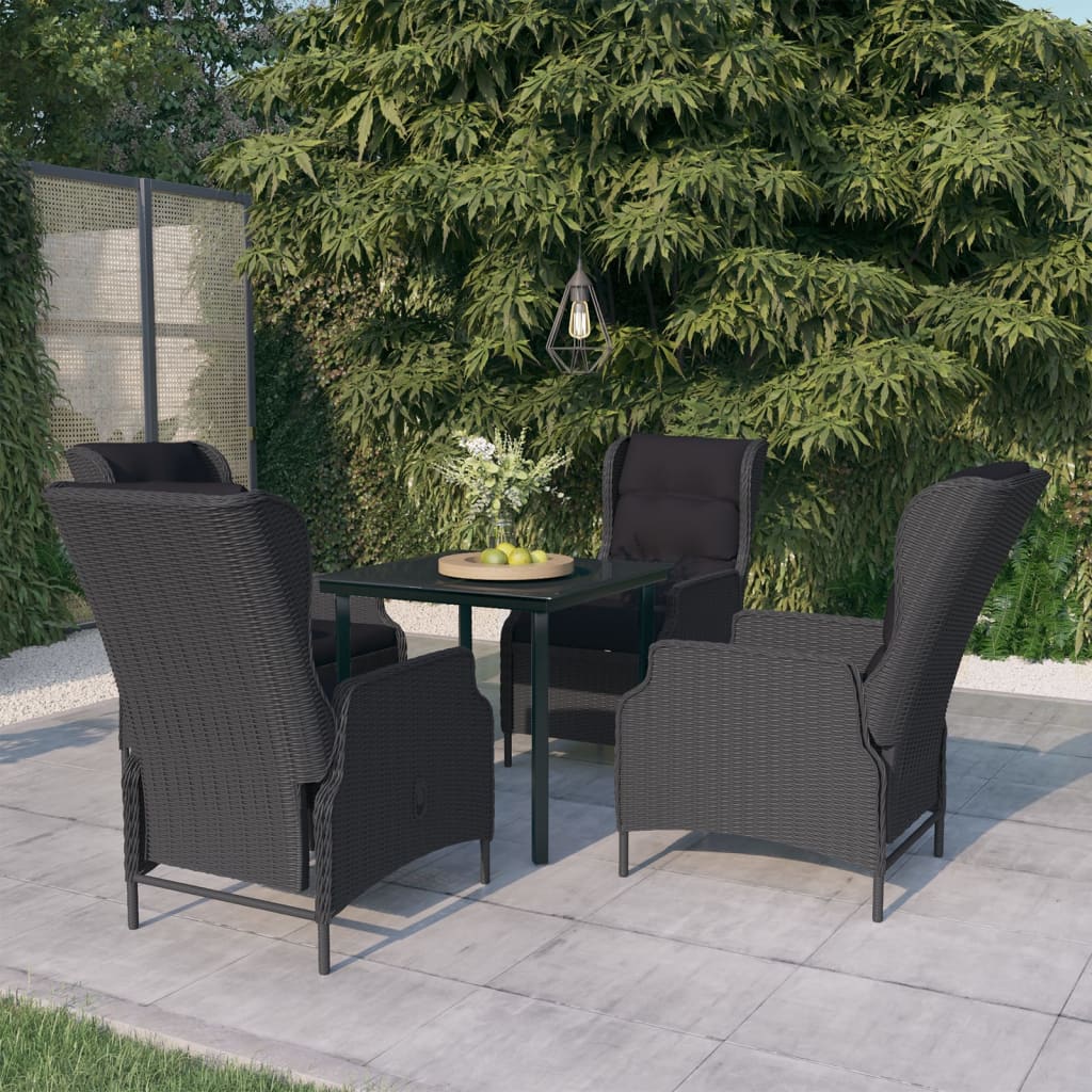5-Delige Tuinset Poly Rattan
