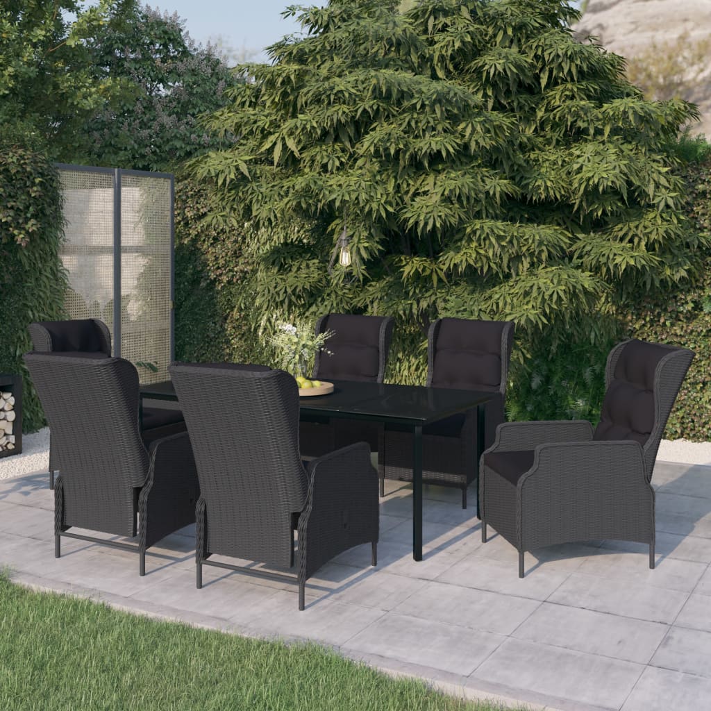 5-Delige Tuinset Poly Rattan