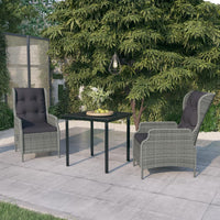 5-Delige Tuinset Poly Rattan