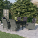 5-Delige Tuinset Poly Rattan