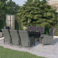 5-Delige Tuinset Poly Rattan
