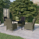 5-Delige Tuinset Poly Rattan