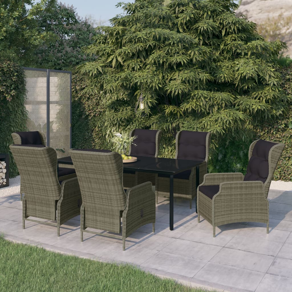 5-Delige Tuinset Poly Rattan