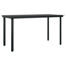 7-Delige Tuinset Met Kussens Poly Rattan En Glas