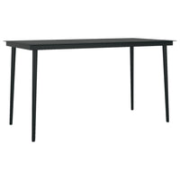 7-Delige Tuinset Met Kussens Poly Rattan En Glas