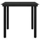 3-Delige Tuinset Met Kussens Poly Rattan En Glas